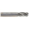 Cgs Tool 4Fl 30 Deg Ball End Mill 1/32"Dia 3/32"Loc 1-1/2"Oal 142-0312